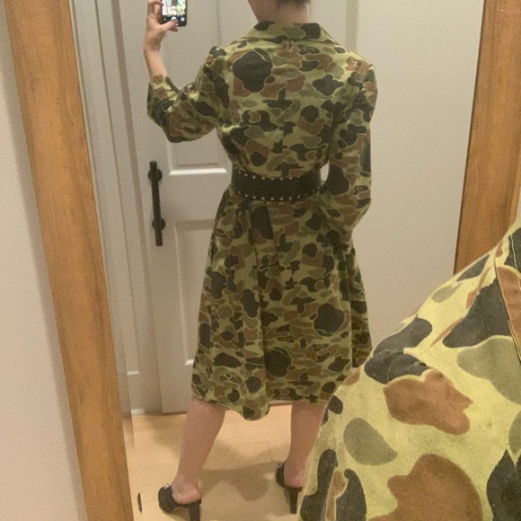 Vintage Camo Dress - Picture 2 of 5